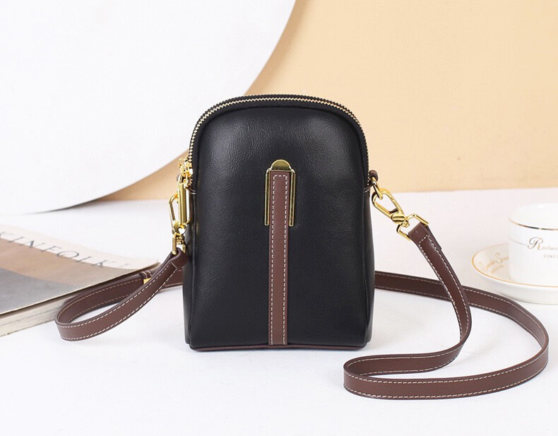 handytasche damen umhängen leder