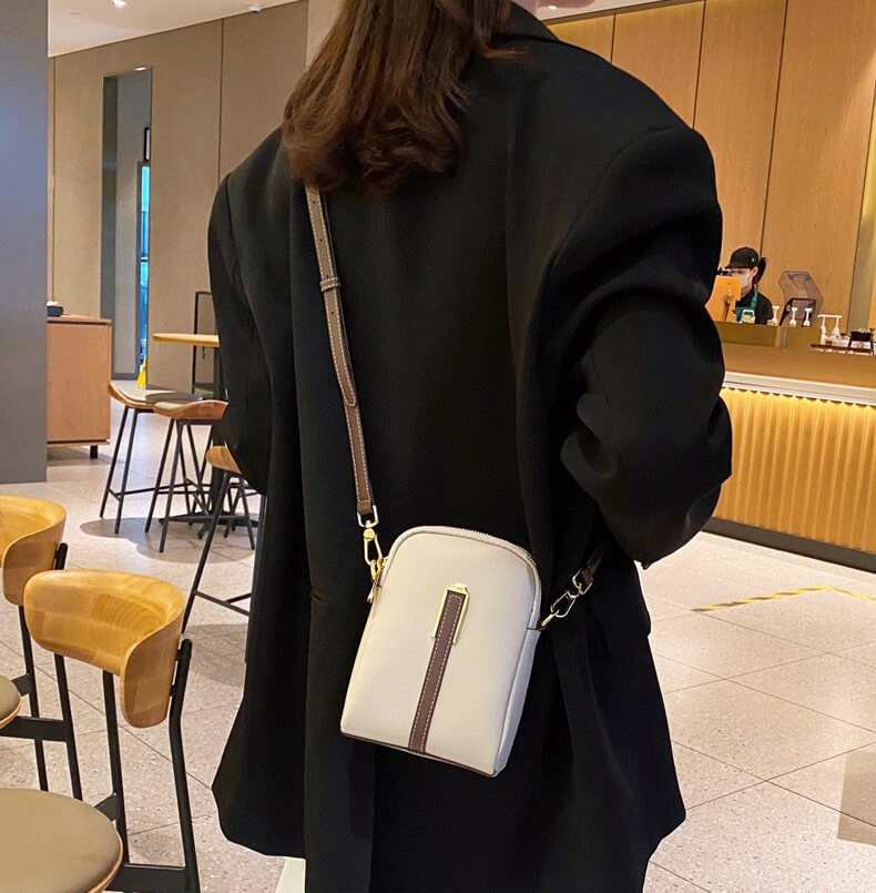 handy umhängetasche leder damen