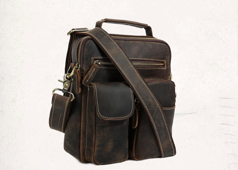  umhängetaschen herren leder vintage