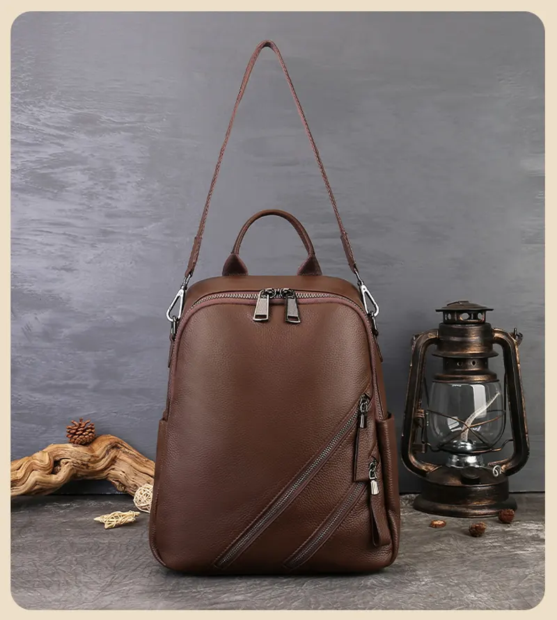 rucksack damen leder