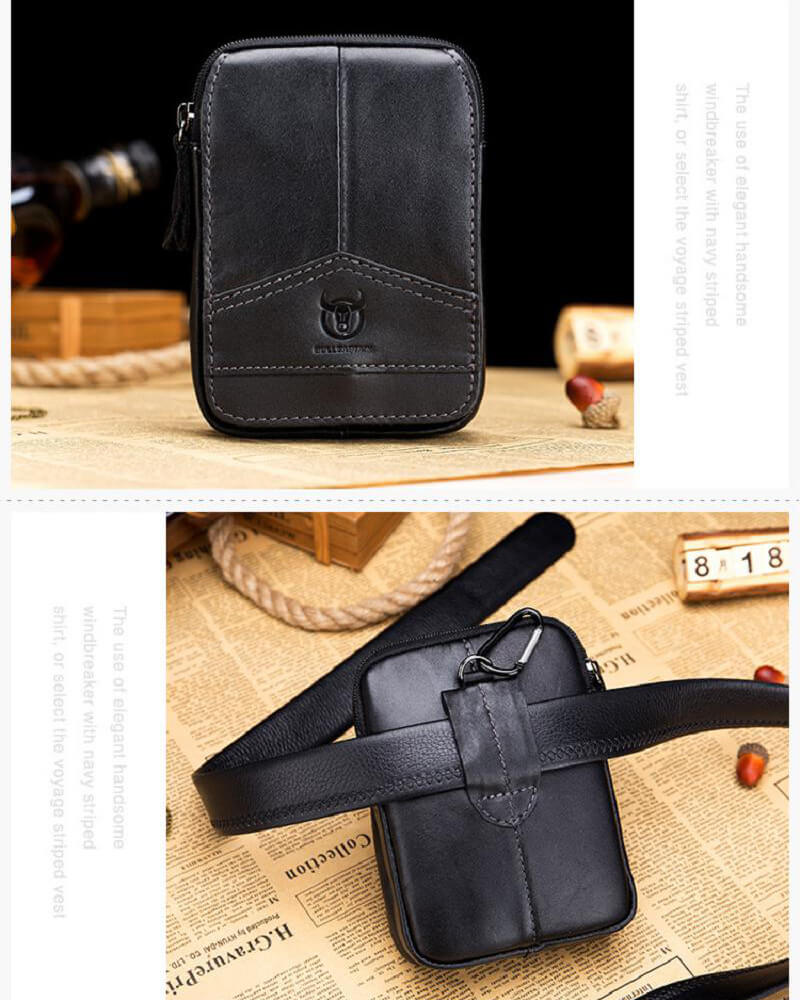 kleine gürteltasche leder