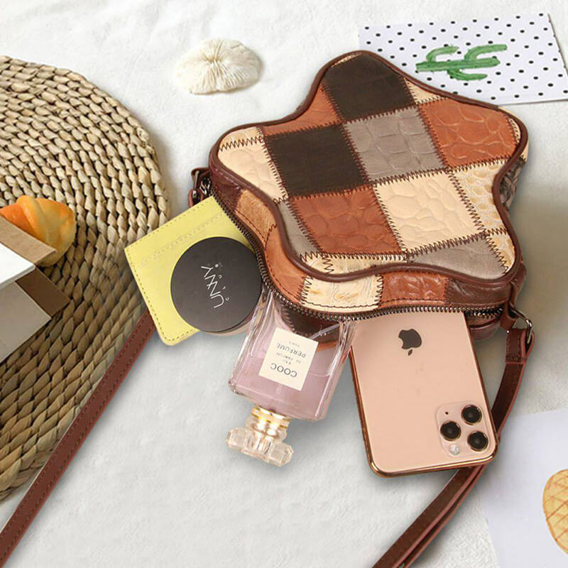 umhängetasche damen patchwork