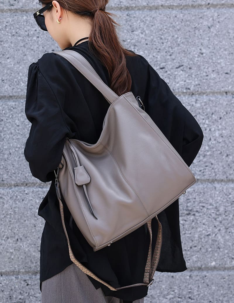 schultertasche damen groß leder