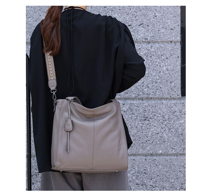 schultertasche damen groß leder