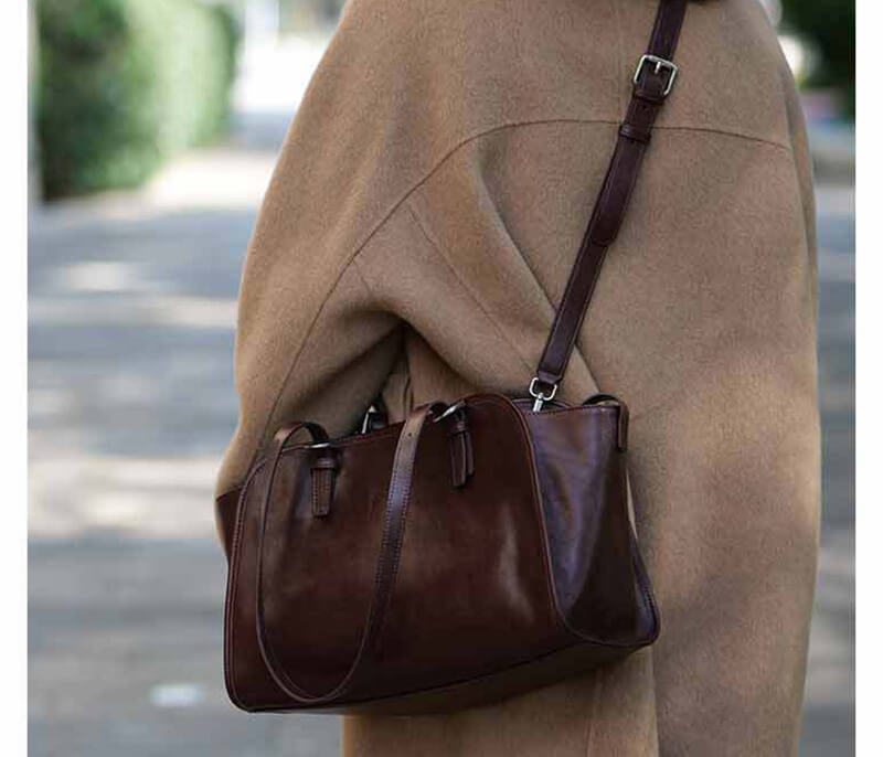 große damen handtasche leder