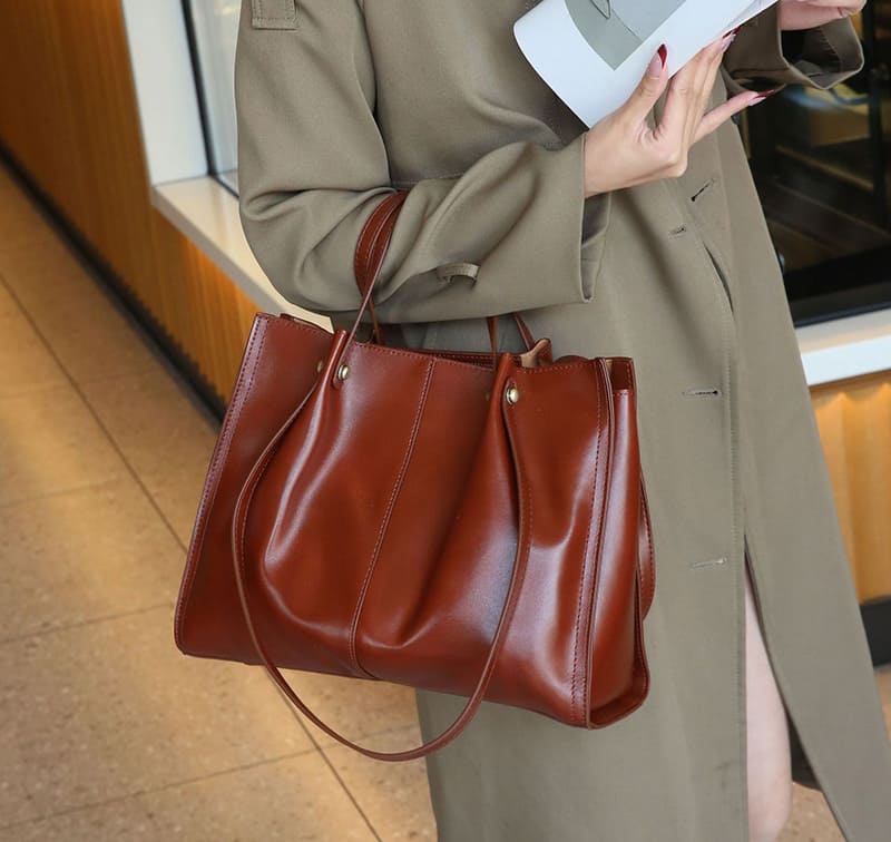 schultertasche handtasche damen leder