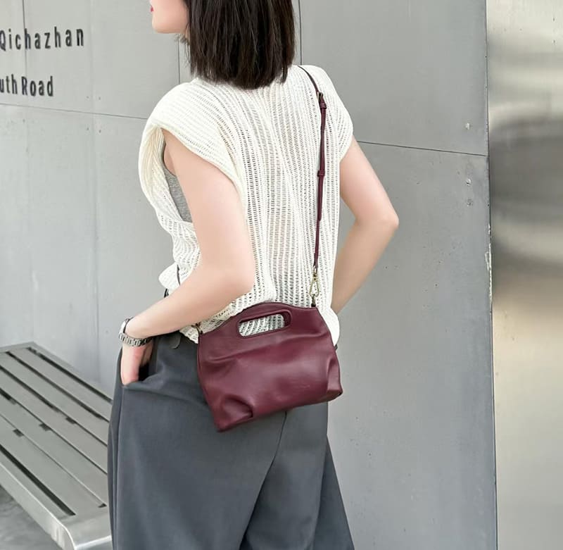 umhängetasche damen leder klein