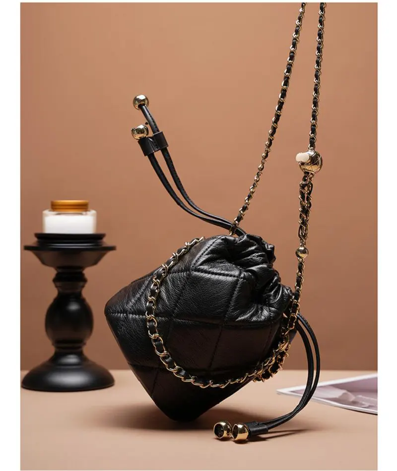 umhängetasche damen klein leder