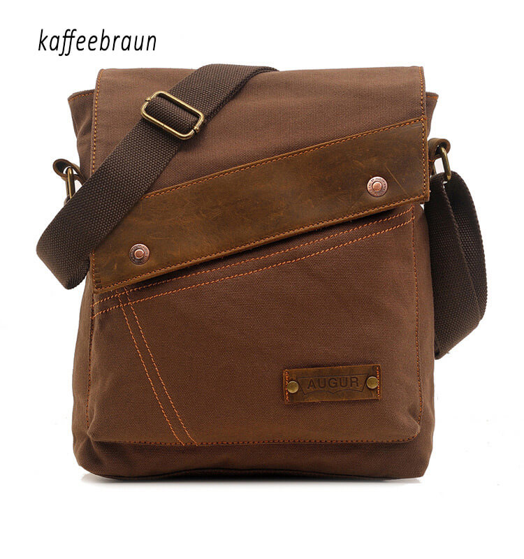 umhängetasche herren canvas