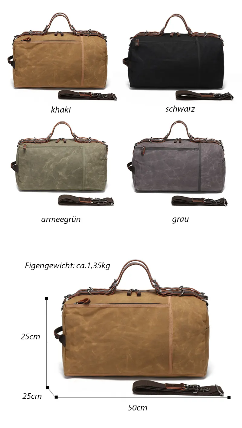 umhängetasche herren canvas