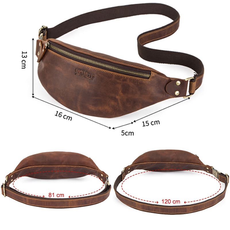 hüfttasche bauchtasche leder