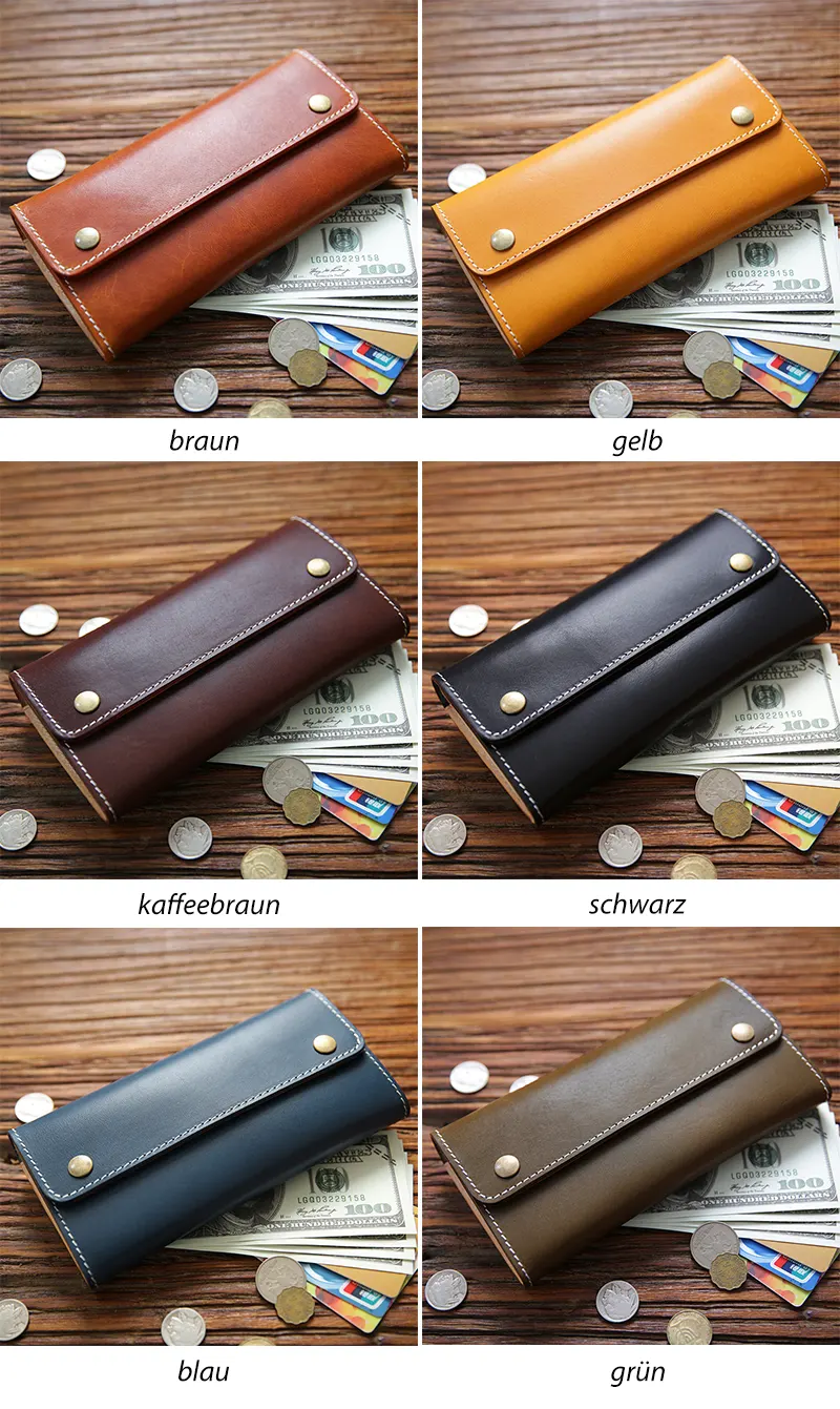 brieftasche herren lang