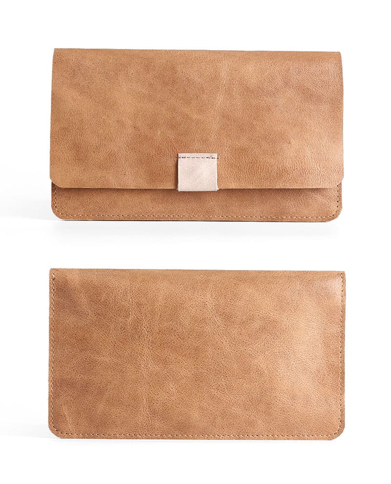 portemonnaie damen leder braun
