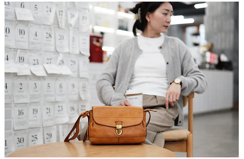 umhängetasche damen leder vintage