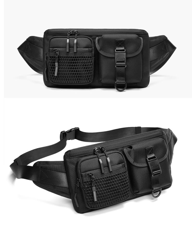 brusttasche herren schwarz