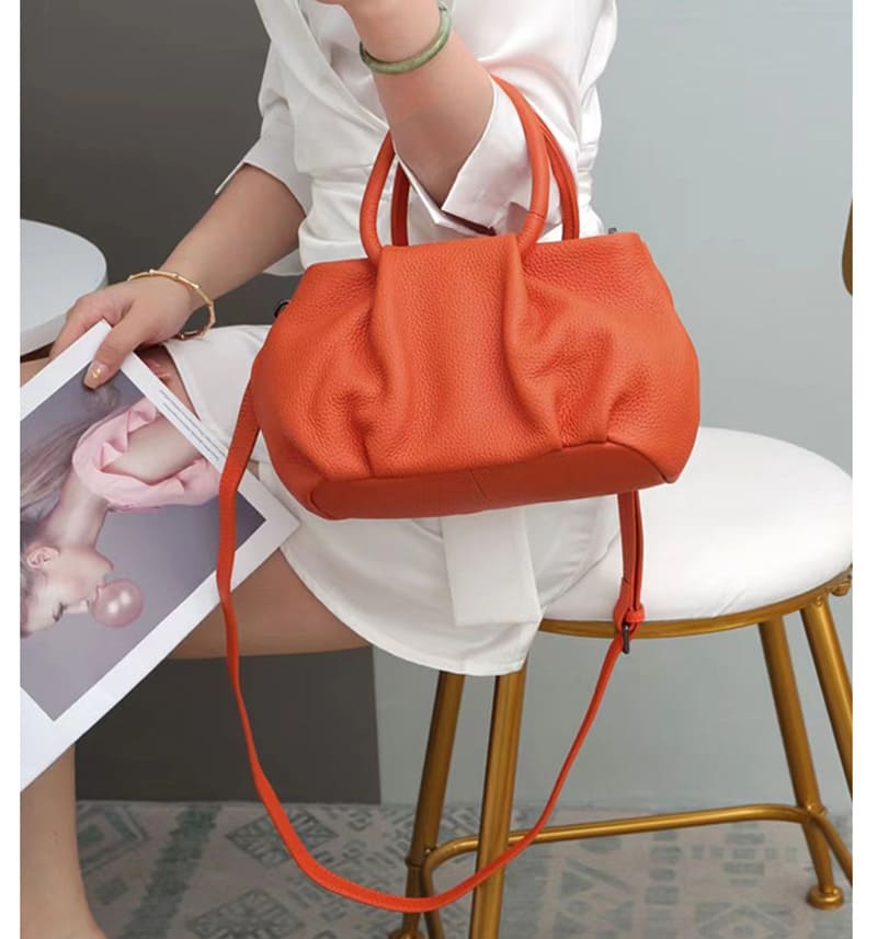 leder umhängetasche modern