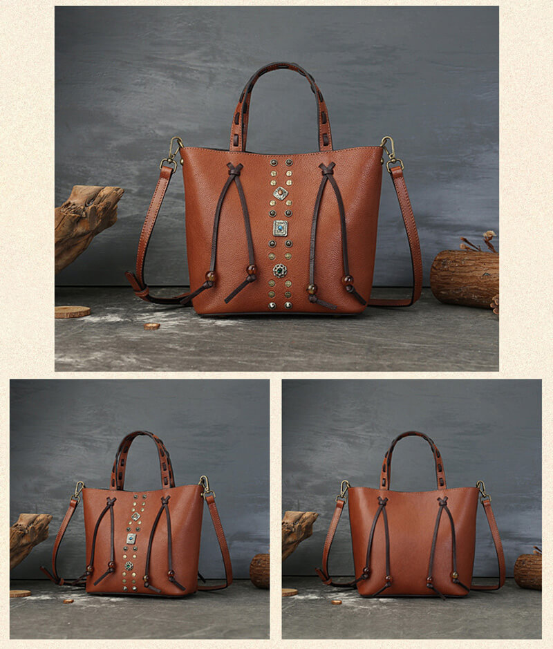 leder umhängetasche damen vintage