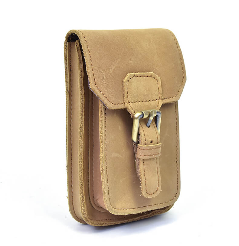gürteltasche leder braun