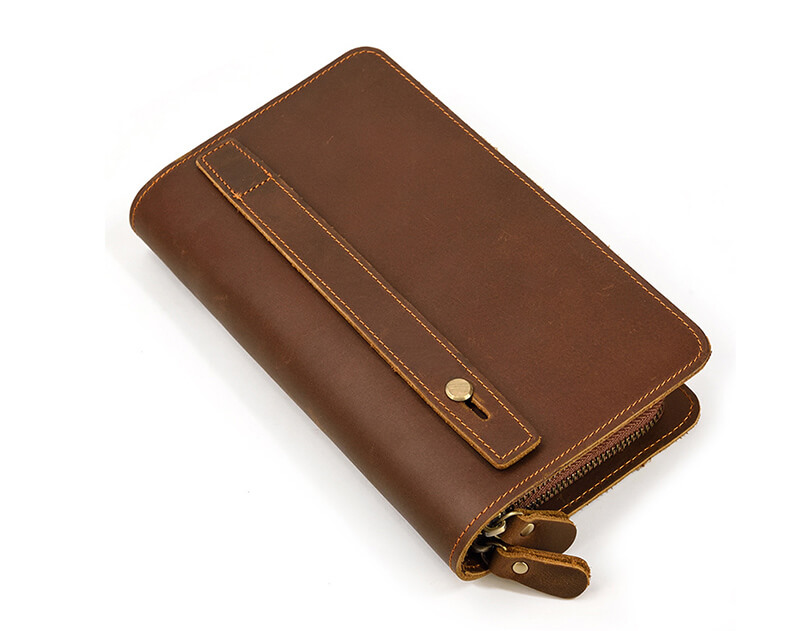 geldbörse herren leder vintage