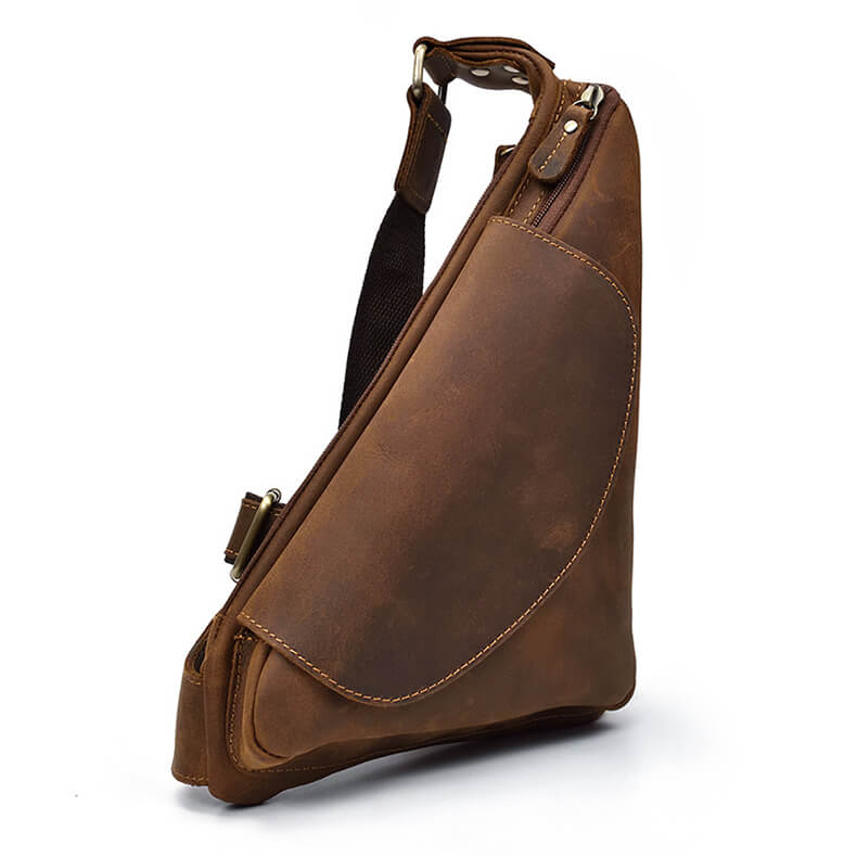 leder brustbeutel herren