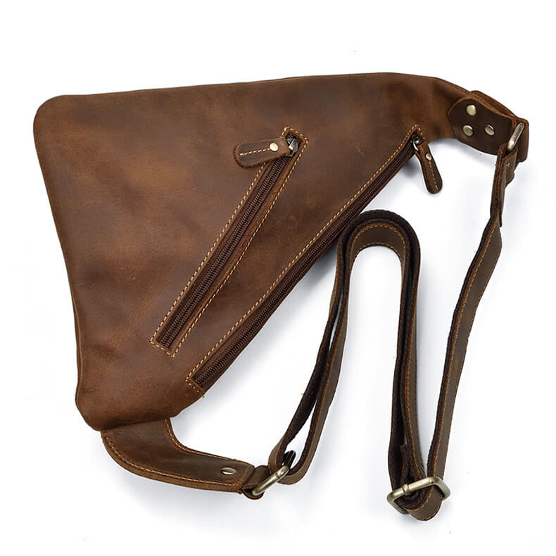 brusttasche leder herren