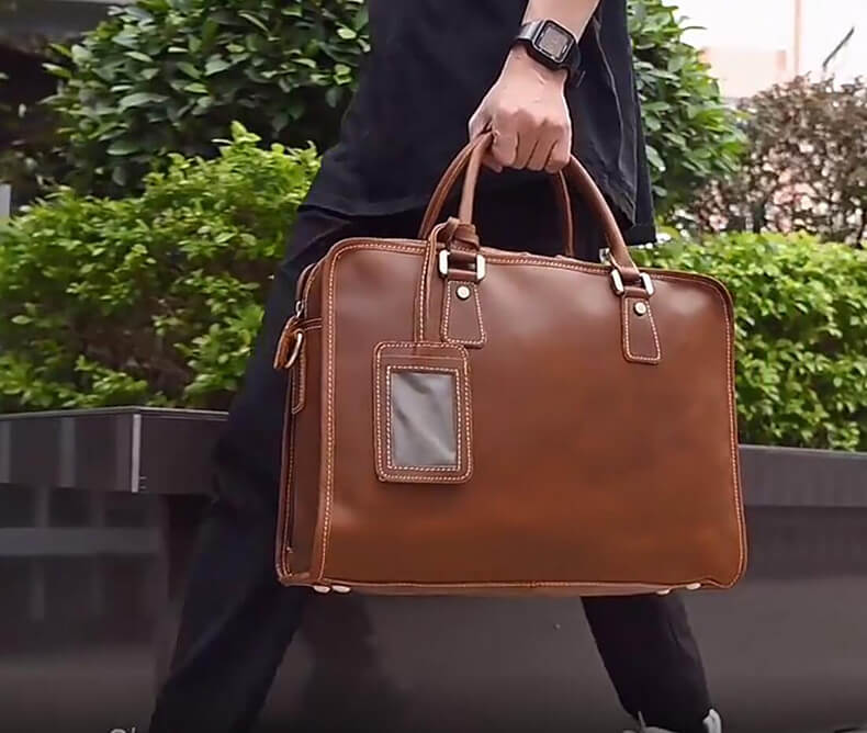 laptoptasche herren leder