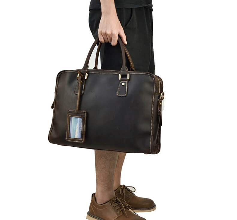 businesstasche herren leder