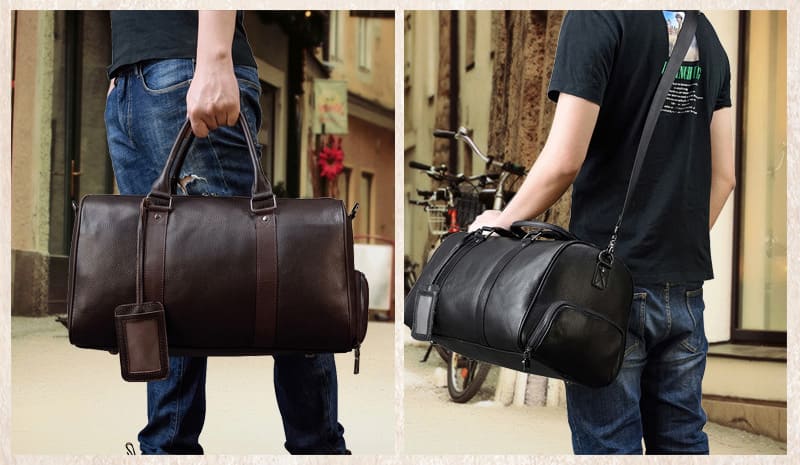 leder reisetasche herren vintage