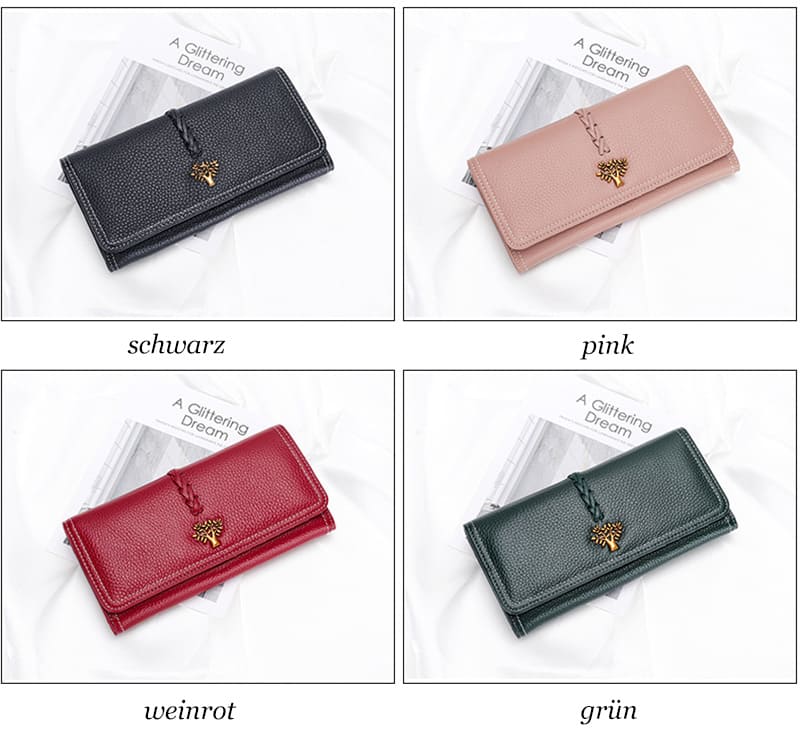 portemonnaie frauen leder