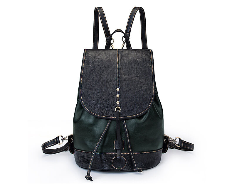 lederrucksack damen retro