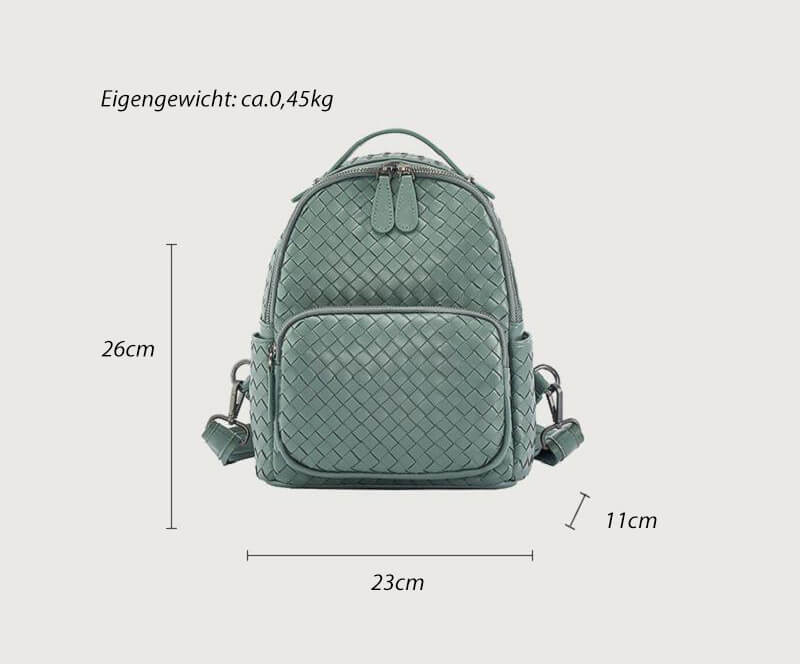 rucksack damen geflochten