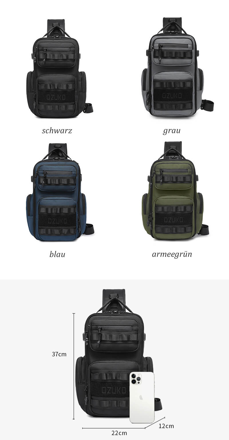 sling rucksack herren