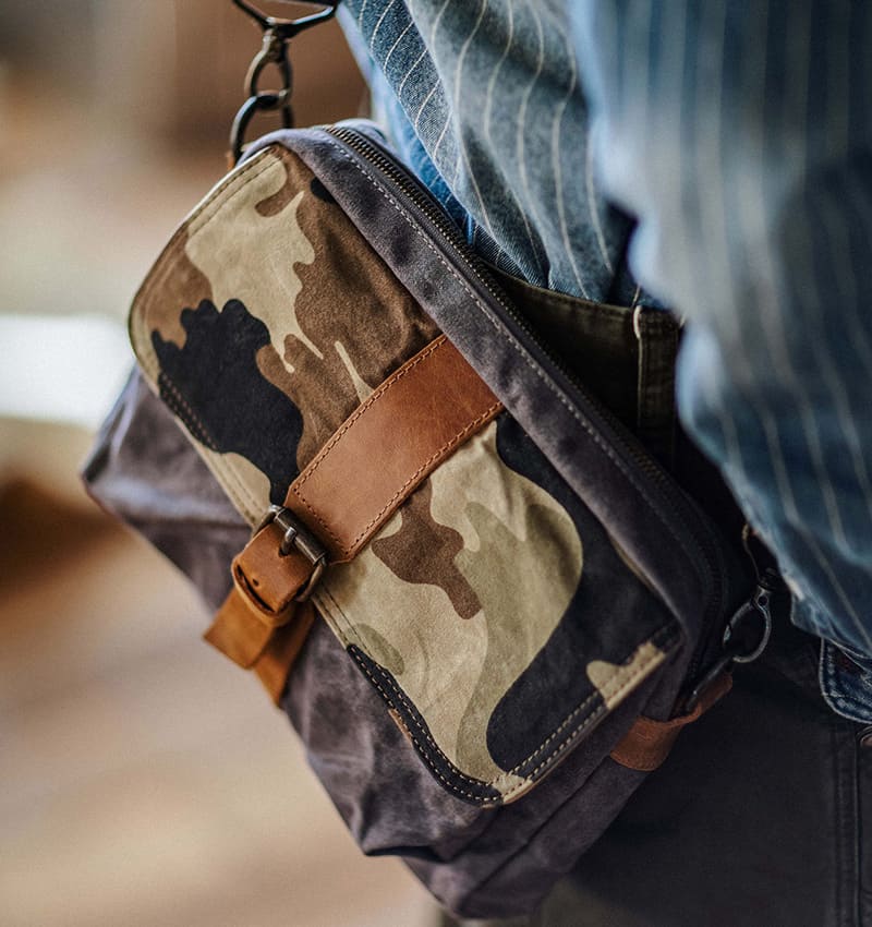umhängetasche herren camouflage