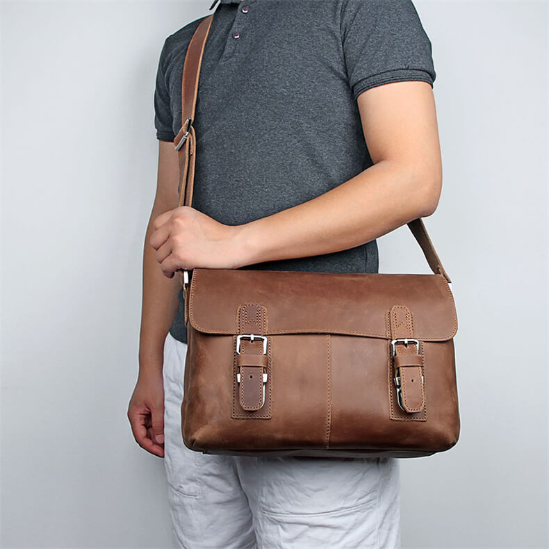 bussinesstasche herren leder braun