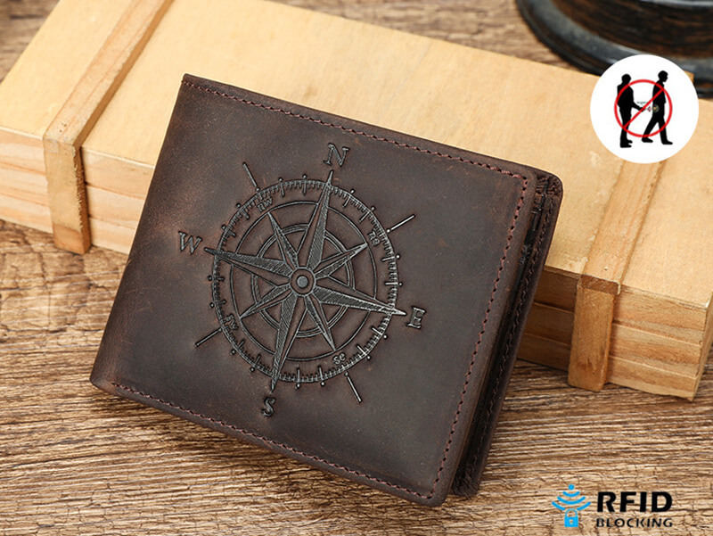 portemonnaie leder herren braun