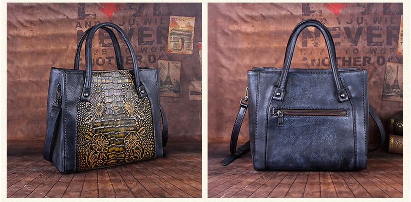 handtasche damen leder vintage