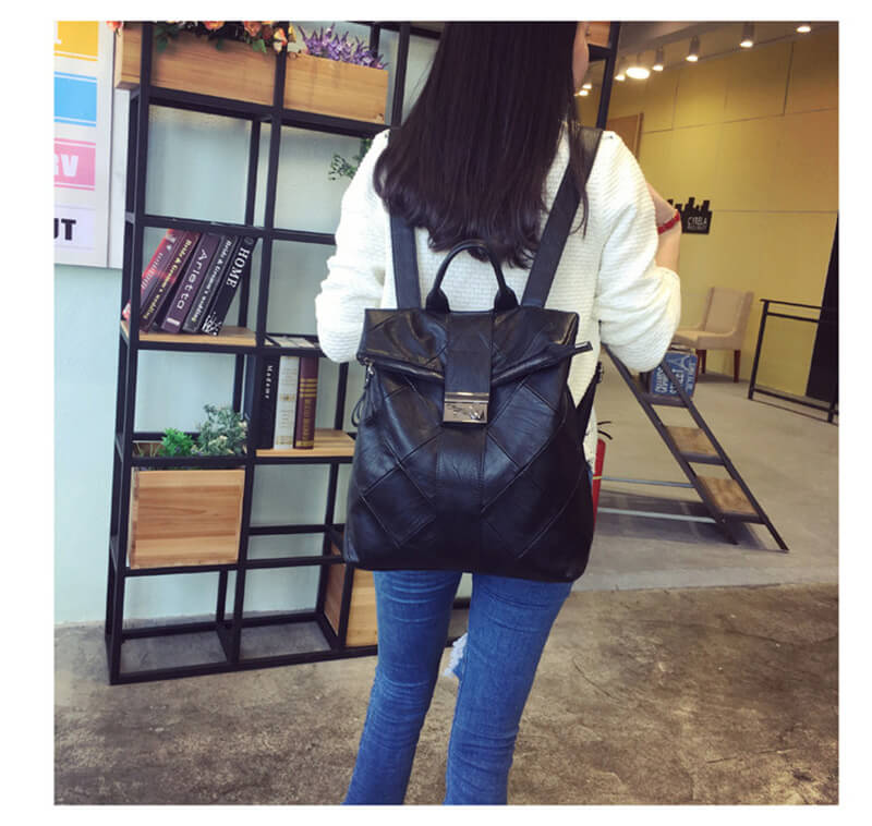 moderner rucksack damen