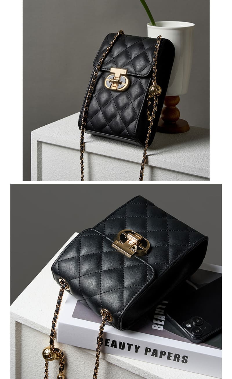 umhängetasche klein damen schwarz