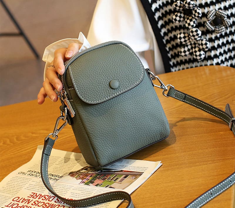 handytasche zum umhängen grün