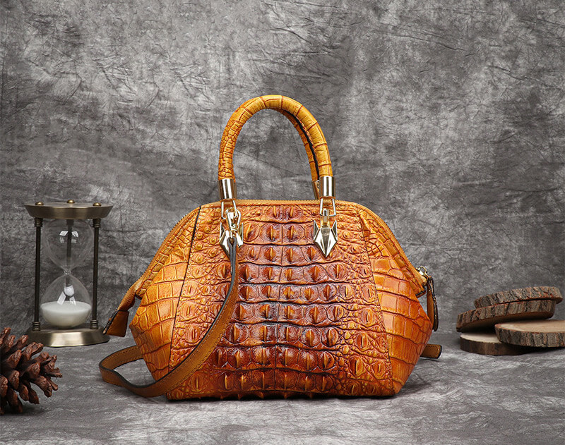 handtasche kroko optik klein