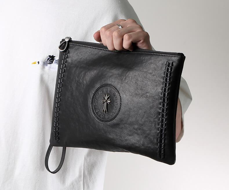 clutch schwarz herren