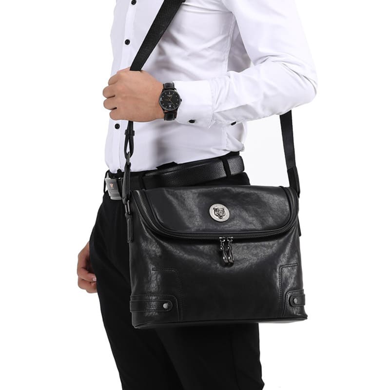herren umhängetaschen leder