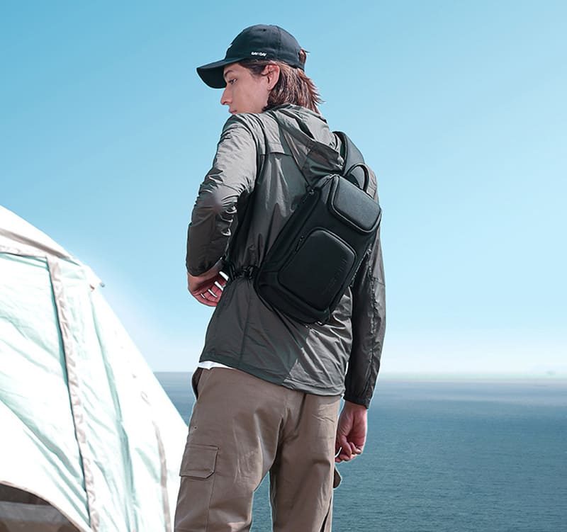wasserdichter rucksack mit reißverschluss