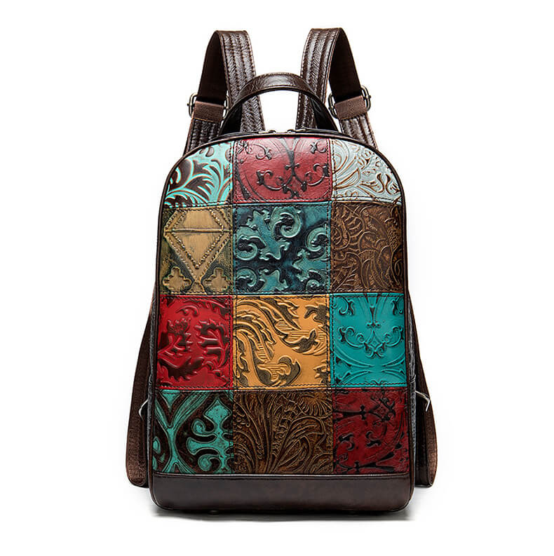damen rucksack viele fächer