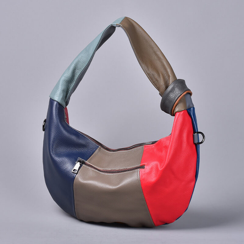 leder handtasche bunt