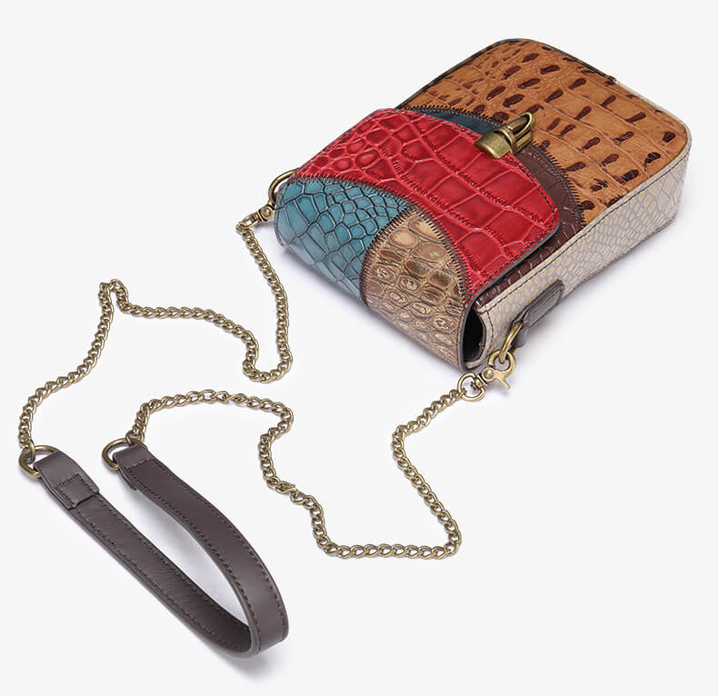 umhängetasche damen klein kette