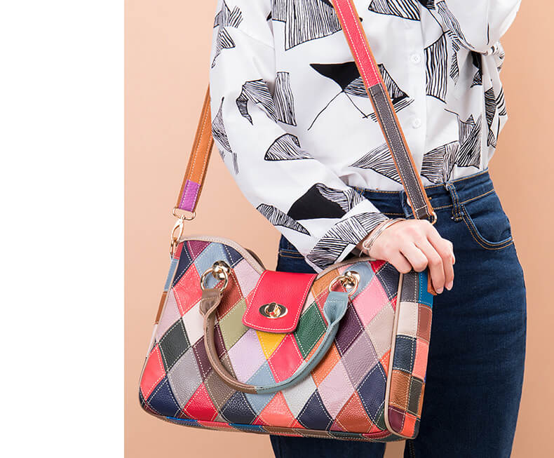 handtasche damen bunt