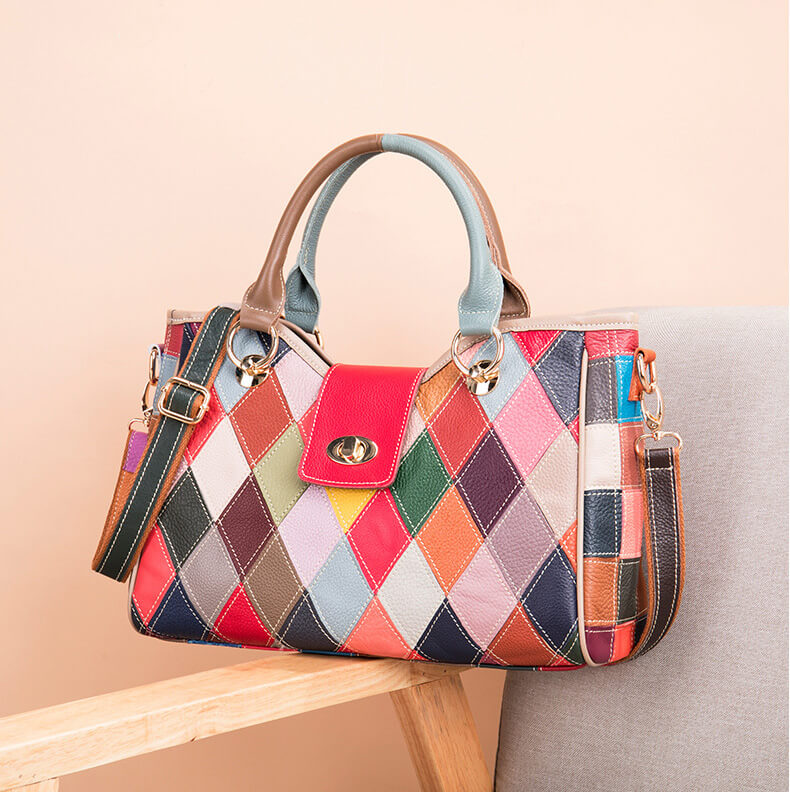 handtasche zum umhängen leder