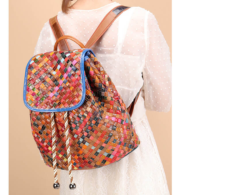 damen rucksack leder elegant