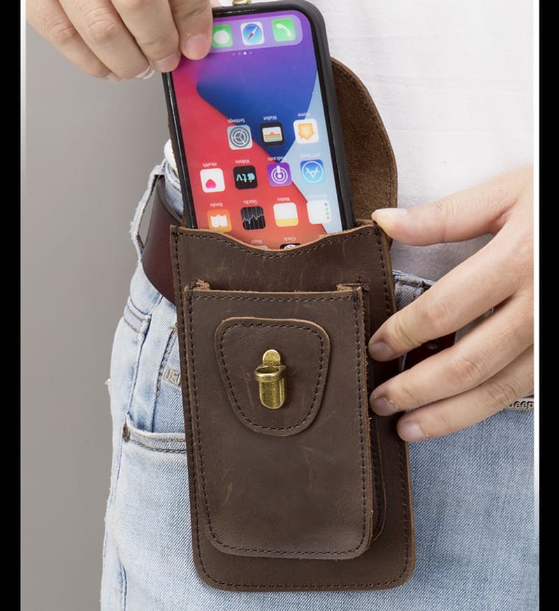 gürteltasche leder herren klein